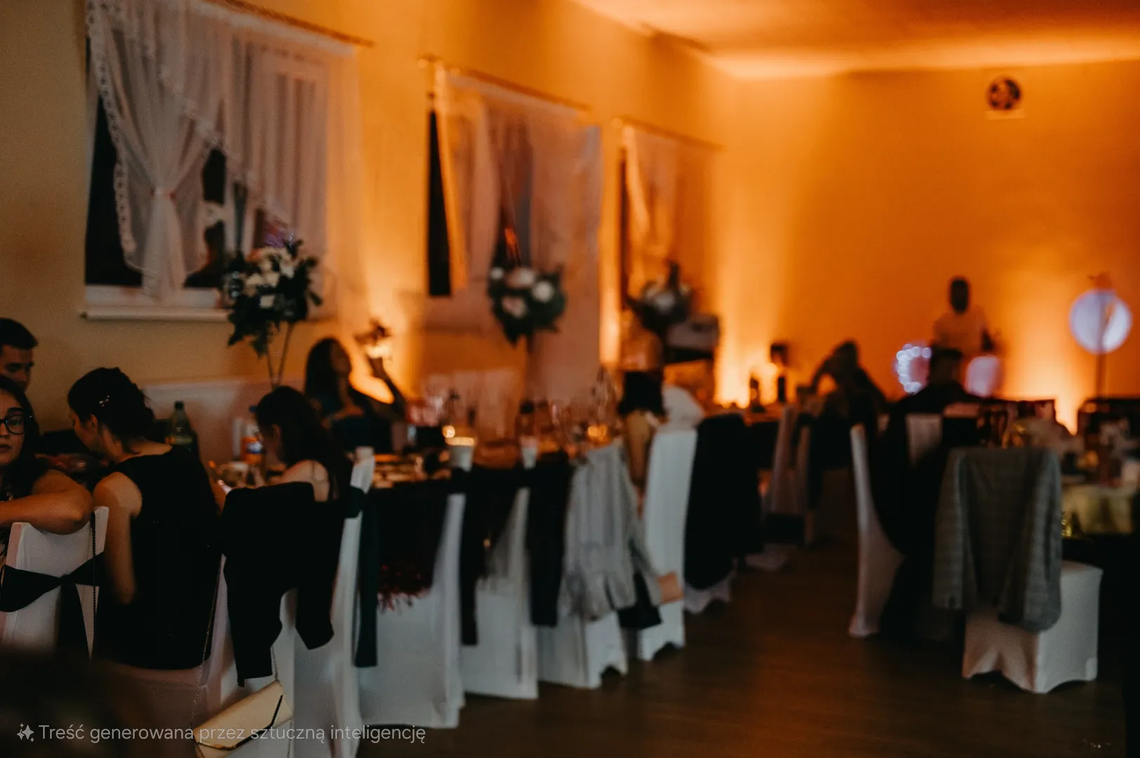 Dodatkowe oświetlenie sali